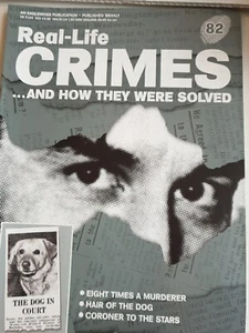 Real life Crimes magazine... And How They Were Solved. Vol 1 Issue #82 Free P&P  - Bild 1 von 3