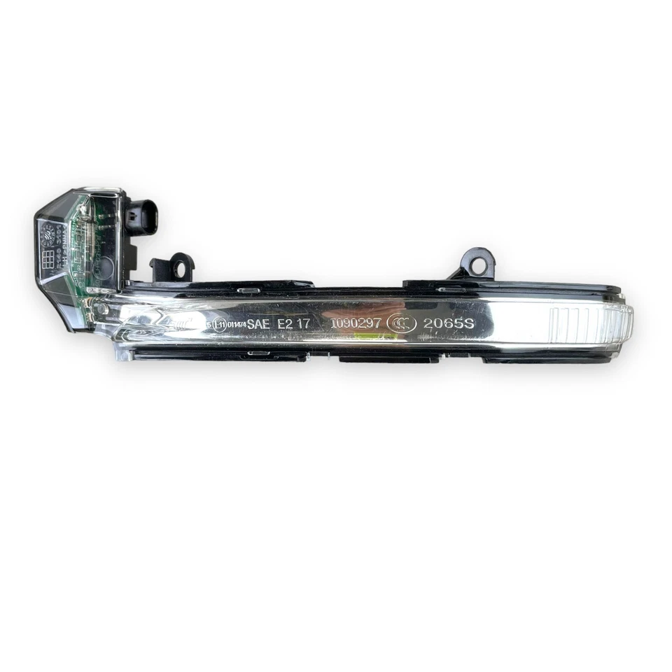 2009-2017 Jaguar XF driver esquerdo lh espelho lateral repetidor de seta fabricante de equipamento original X159 STI - Imagem 1 de 4