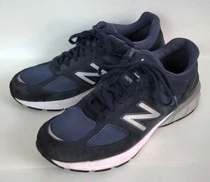 New Balance 990 v5 Running Shoes Sneakers M990NV5 Navy Men's 10.5 D Made In USA - Picture 1 of 8