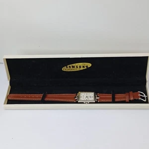 Samsung Olympics Watch Square Promo 24mm Challenge the Limits neue Batterie mit Box - Bild 1 von 12