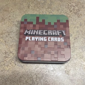 MINECRAFT Sealed Pack Of Playing Cards in Collector Storage Tin - Picture 1 of 3