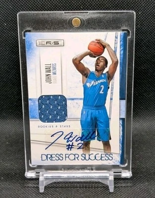 2010-11 Panini Rookies & Stars John Wall Dress for Success Jersey Auto /25 - Image 1 of 2