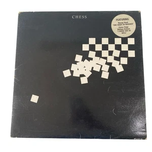 Chess Soundtrack Original Vinyl Record 1984 Tim Rice ABBA Musical Double Album - Picture 1 of 15