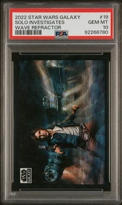 2022 Star Wars Galaxy Solo InvestigatesChrome Atomic #19 73/150 PSA 10 GEM - Picture 1 of 3