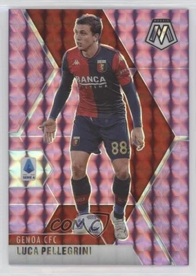 2020-21 Panini Mosaic Serie A Purple Mosaic Prizm /49 Luca Pellegrini #46 - Image 1 of 2