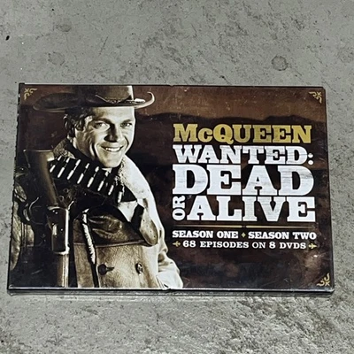 Steve McQueen Wanted: Dead or Alive Seasons 1 & 2 SEALED! 68 Episodes *Free Ship - Image 1 of 2