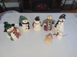 Vintage Snowman Christmas Lot 9 - Picture 1 of 5