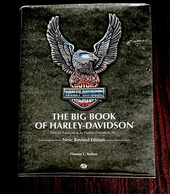 THE BIG BOOK OF HARLEY DAVIDSON | Thomas C. Bolfert | 1991 Revised Edition - Image 1 of 4