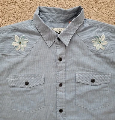 Rare Howler Brothers x Indifly: Kio Kio Collection Shirt sz Large  - Image 1 of 4