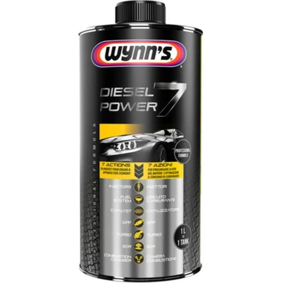 Wynn's Diesel Power 7 Additive Injectors  Lubricates Fuel System Fuel Pump 1L - Image 1 of 3