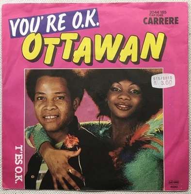 Carrere Vinyl Single Ottawan You're O.K. & It's O.K. Funk Soul Disco Musik 1980 - Bild 1 von 4