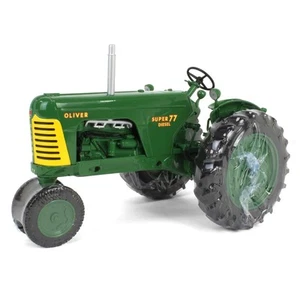1/16 High Detail Oliver Super 77 Diesel Tractor w/Green Wheels Spec Cast SCT308 - Picture 1 of 5