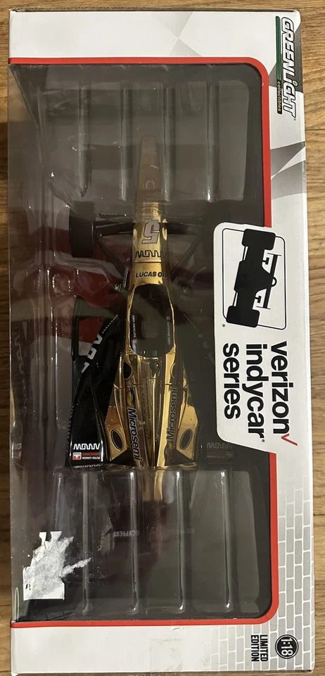 2017 JAMES HINCHCLIFFE Honda Indy 1:18  Verizon/Greenlight diecast race car - Image 1 of 4
