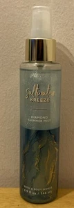 Bath Body Works Saltwater Breeze Diamond Shimmer Mist 4.9oz 146ml NEW - Picture 1 of 3