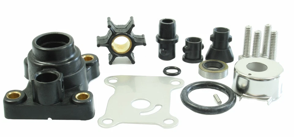 HSR MARINE PARTS Impeller Wasserpumpenkit für OMC Johnson Evinrude 394711 0394711 9.9 15 HP