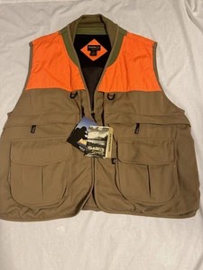 Chaleco Guide Series Upland Deluxe 3XL Caqui Naranja Brillante Caza Malla A Prueba de Sangre - Imagen 1 de 14