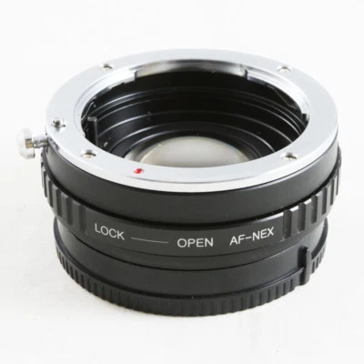 0.72x Focal Reducer Speed Booster Sony Alpha lens to Sony E Adapter A6000 NEX 6 - Image 1 of 2