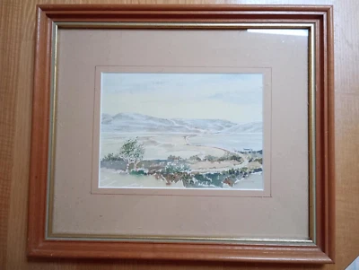 JR McIntyre - Pair of orginal watercolour paintings signed and framed - Image 1 of 4