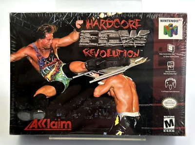 Nintendo 64 ECW Hardcore Revolution, New And Sealed - Image 1 of 4