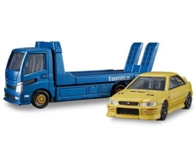 Tomica Transporter Subaru lmpreza WRX Typr R STi Versión Die-cast Car Modelo 1/64 Foto 1 de 4