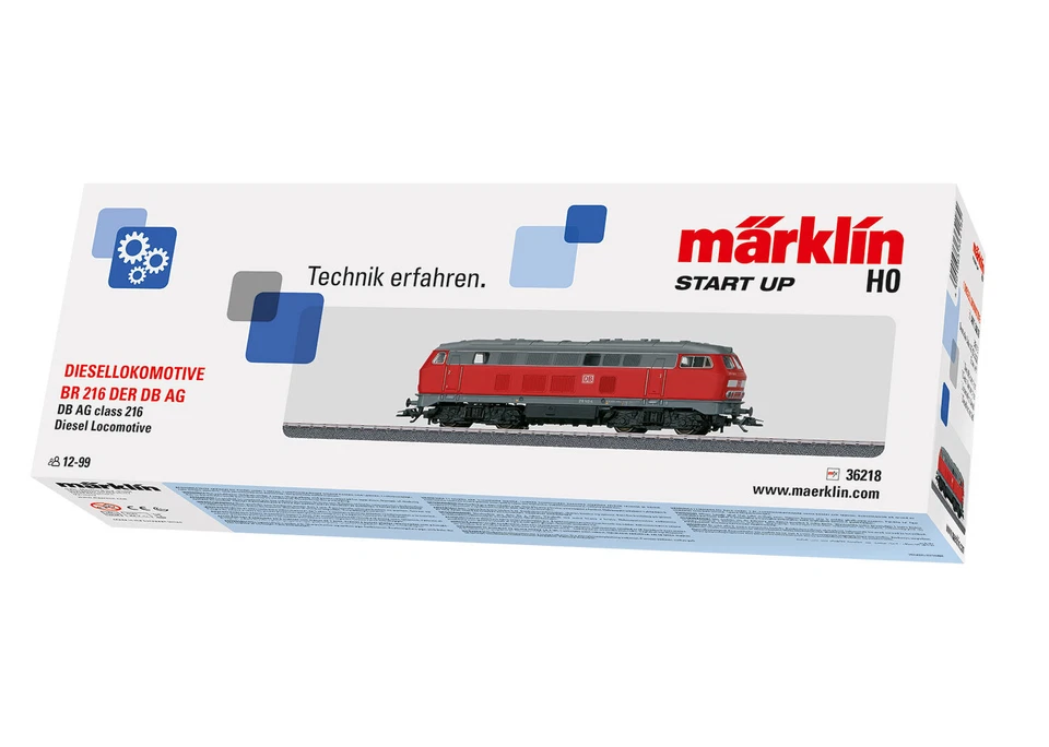 Märklin H0 36218 - Märklin H0 Start up - Diesellokomotive BR 216 (DB) - Bild 1 von 1