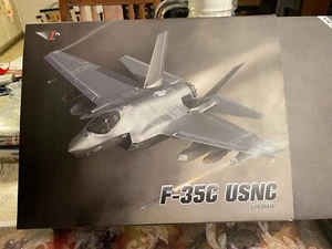 New In Box 1:72 US NAVY Lockheed Martin F-35C Fighter Diecast Model Rare - Picture 1 of 5