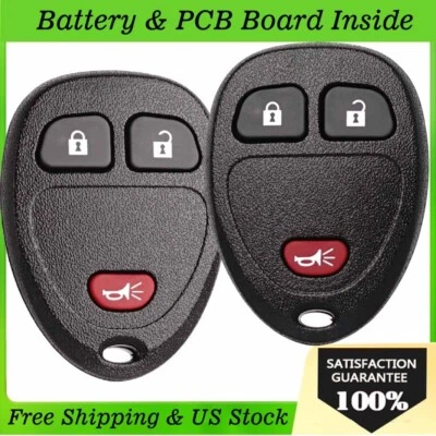 2 para Chevrolet Avalanche 2008 2009 2010 2011 2012 2013 mando a distancia sin llave Foto 1 de 4