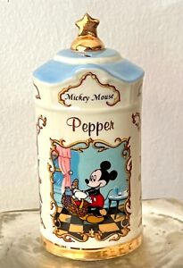 Vintage Lenox Mickey Mouse Disney Classics Porcelain Pepper Shaker 1997