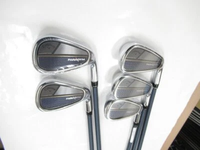MINT Golf Iron Set Callaway PARADYM 2023 VENTUS TR 5 for CW (R) 5pcs 6-P JAPAN - Image 1 of 4