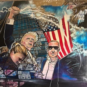TRUMP-"DIGITAL POWER" LIFE SIZE UUUGE MASTERPIECE MASSIVE DEAL LIMITED TIME ONLY - Picture 1 of 4
