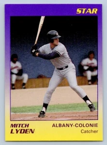 Mitch Lyden 1989 Star Albany Colonie Yankees Minor League Baseball Card - Picture 1 of 2