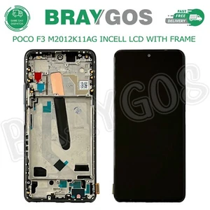 Per XIAOMI POCO F3 M2012K11AG INCELL Display LCD Touch Screen Digitalizzatore + Telaio - Foto 1 di 4