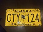 Alaska The Last Frontier License Plate Vintage Decor Man Cave 