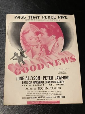 Partituras Pass That Peace Pipe de Roger Edens Hugh Martin y Ralph Blane 1947 Foto 1 de 4