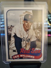 Ted Williams / Carl Yastrzemski - 1989 Doubleheaders - 2023 Topps Archives