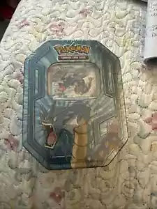 Pokémon Triple Power Tin Shiny Gyarados Trading Card EX 2016 Factory Sealed - Picture 1 of 1