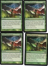 Magic Mtg FOIL Conflux Shard Convergence x4   near mint