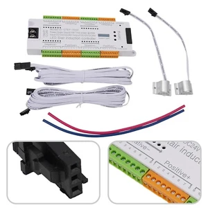 Stair Light Controller Kit with Motion Sensor for 32 Channel LED Lights - Picture 1 of 24