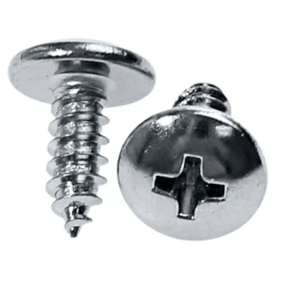 Tornillos de luz para etiqueta de licencia Ford Mustang 1965-70 (par) Foto 1 de 3