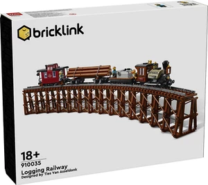 LEGO BrickLink 910035 Logging Railway Bridge Train Model Christmas Gift Idea - Picture 1 of 9