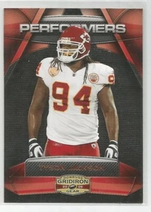 2009 Donruss Gridiron Gear Performers Tyson Jackson Rookie Kansas City Chiefs RC - Picture 1 of 2
