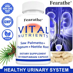 Vital Nutrients - Saw Palmetto, Pygeum & Nettle Root - Prostate Health - Picture 1 of 12