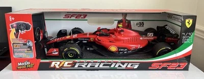 Formula 1 Ferrari Racing F1 SF23 Carlos Sainz #55 Maisto Tech 1/10 RC Car - Image 1 of 4