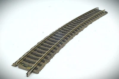 1:87 HO Fleischmann Profigleis 1 Piece 6138 Curved Track R 647 - 18° Used - Image 1 of 4