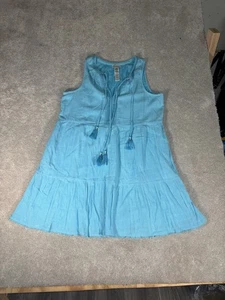 Vestido de encubrimiento de gasa Tommy Bahama Mykonos - Azul claro - XL - Imagen 1 de 10