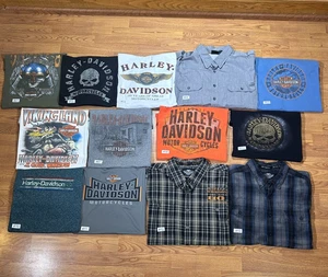 Harley Davidson Herren 3XL Hemden XXXL Sie wählen Posten Motorrad mehrere Mengen Rabatt - Bild 1 von 113