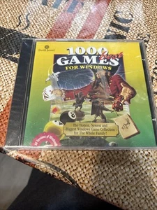 1000 Best Games for Windows Pc Cd Rom - Picture 1 of 2