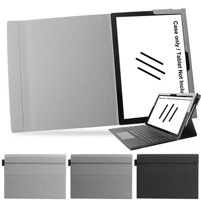 Funda protectora de cuero PU con soporte para Microsoft Surface Pro 12 pulgadas 2025 EE. UU. Foto 1 de 4