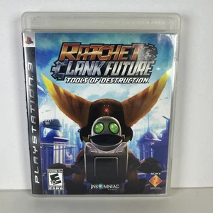 Ratchet & Clank Future: Tools Of Destruction (PS3, 2007) CIB - Tested - Picture 1 of 9