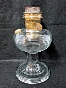 LÁMPARA DE ACEITE COLMENA CRISTALINA ALADDIN CON QUEMADOR LATÓN MODELO B - Imagen 1 de 18